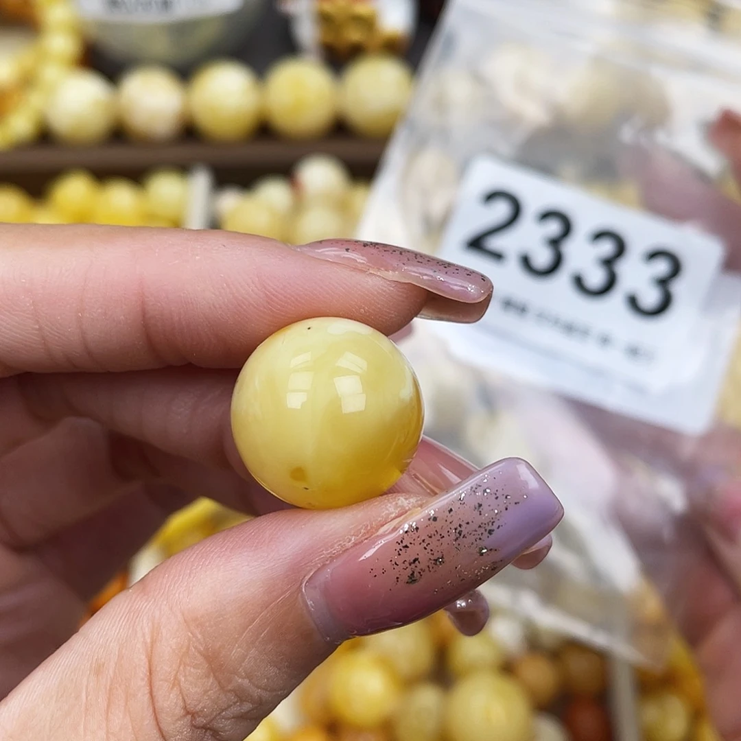 Y****未镶嵌蜜蜡珠宝奇石粉17.8