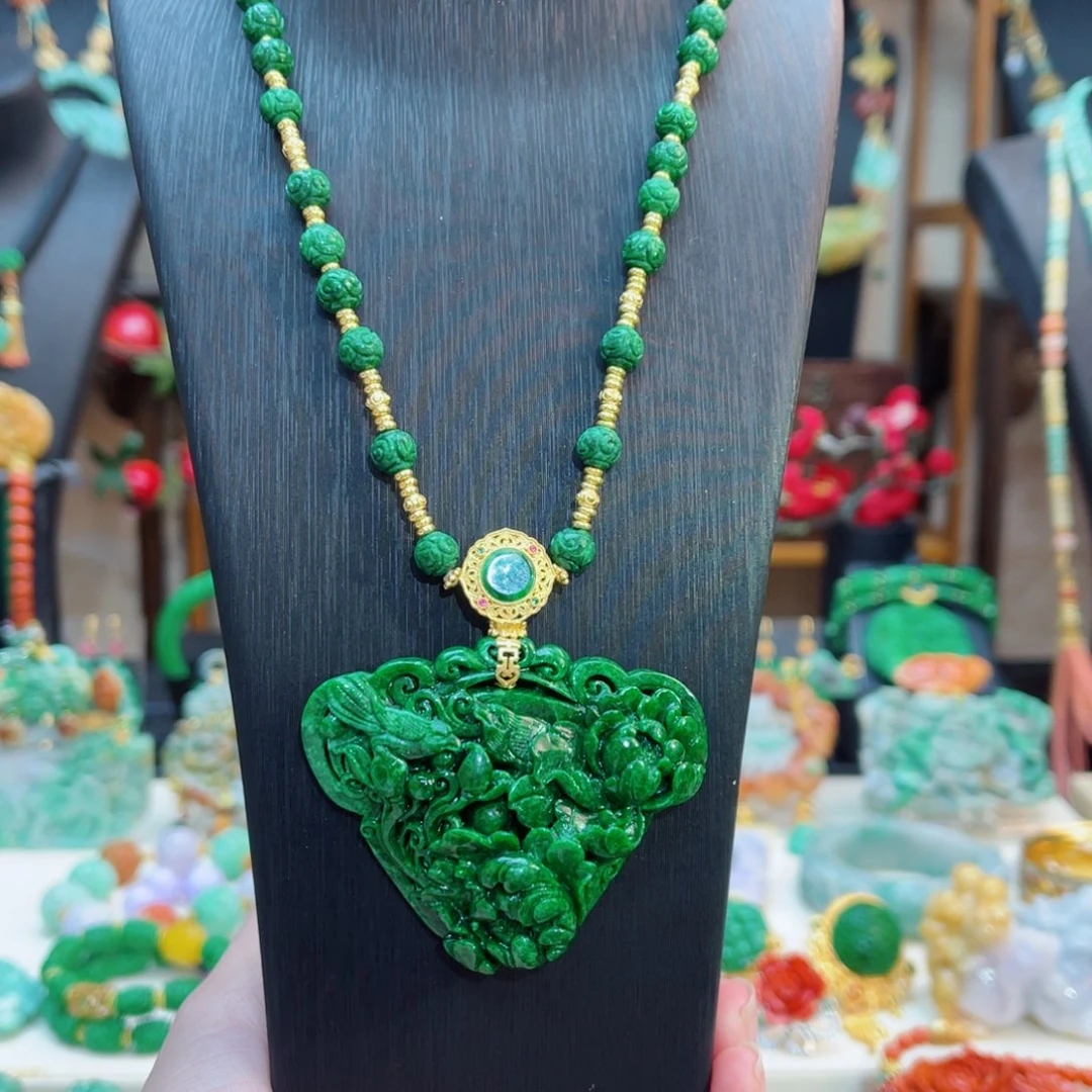 翡翠颈饰合金48小时鉴赏期