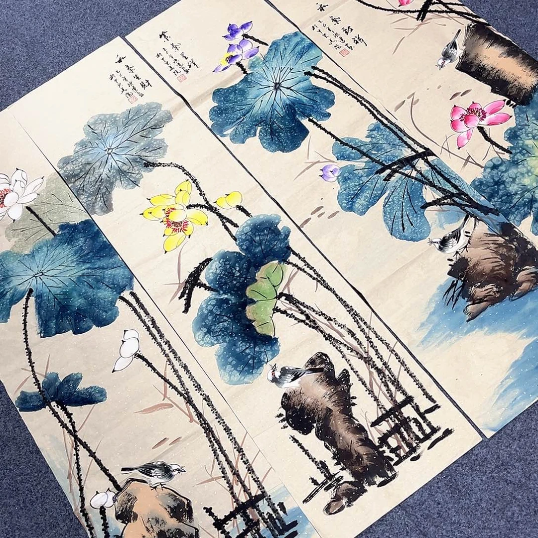 国画国画老师作品