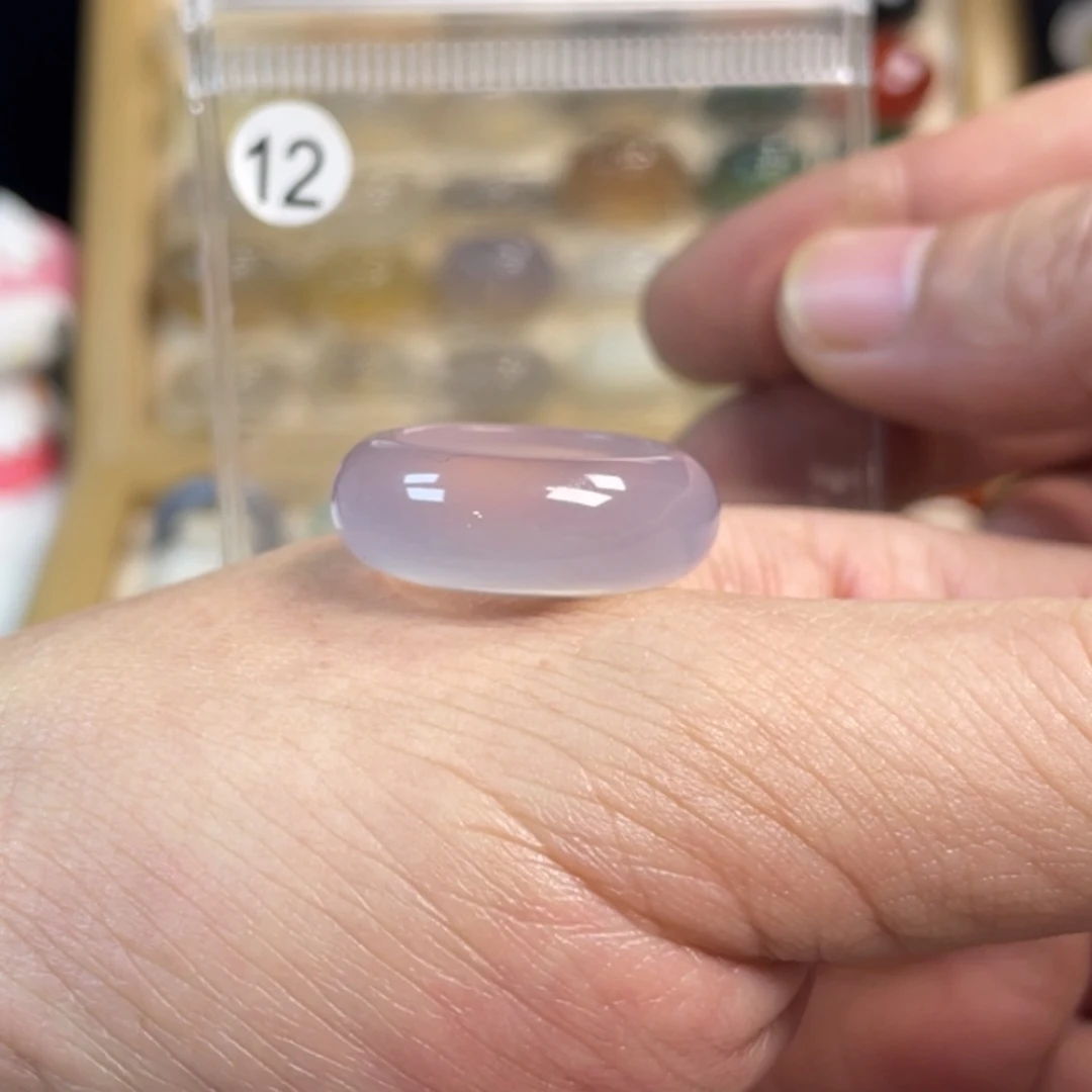 玛瑙/玉髓未镶嵌戒指港15直径17