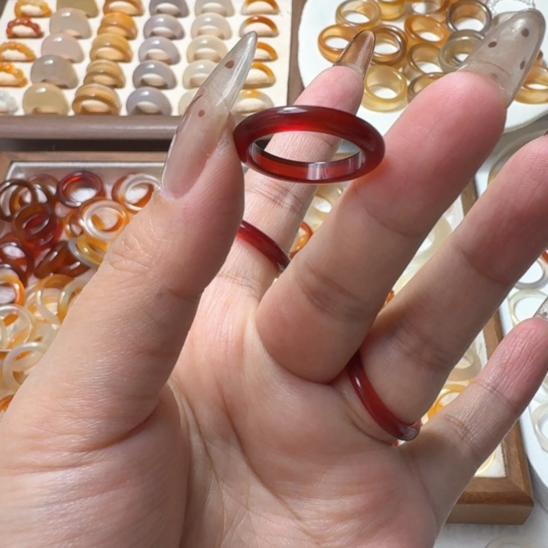 未镶嵌戒指玛瑙/玉髓378港16