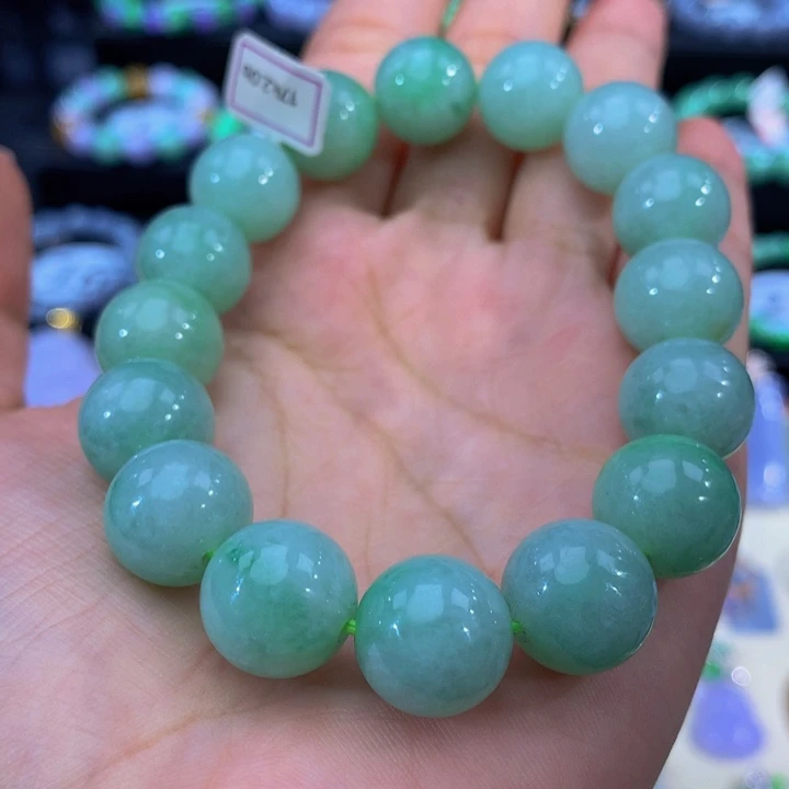 未镶嵌手链翡翠翡翠