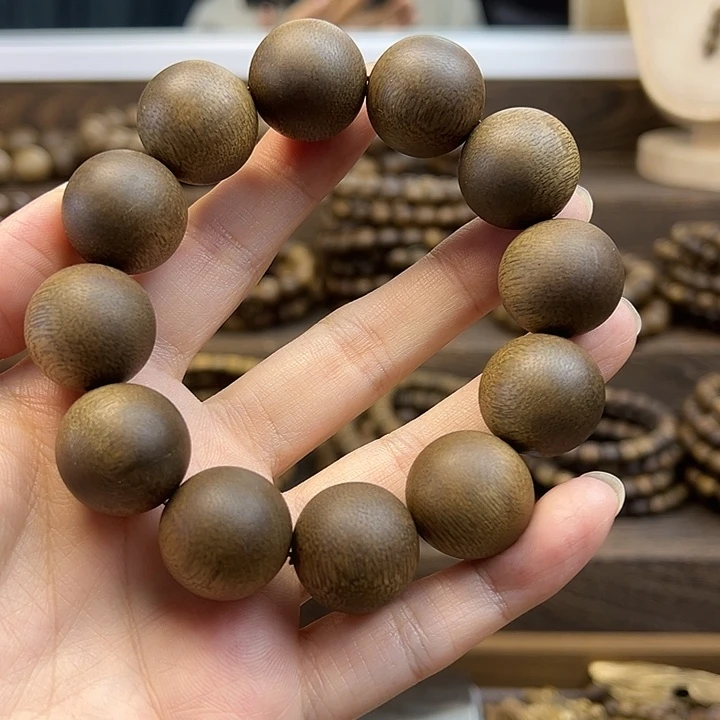 小***7沉香碎屑沉香20圆珠单圈40克