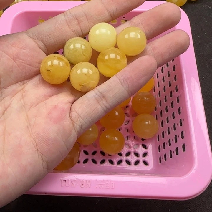 蜜蜡未镶嵌珠宝奇石天然39