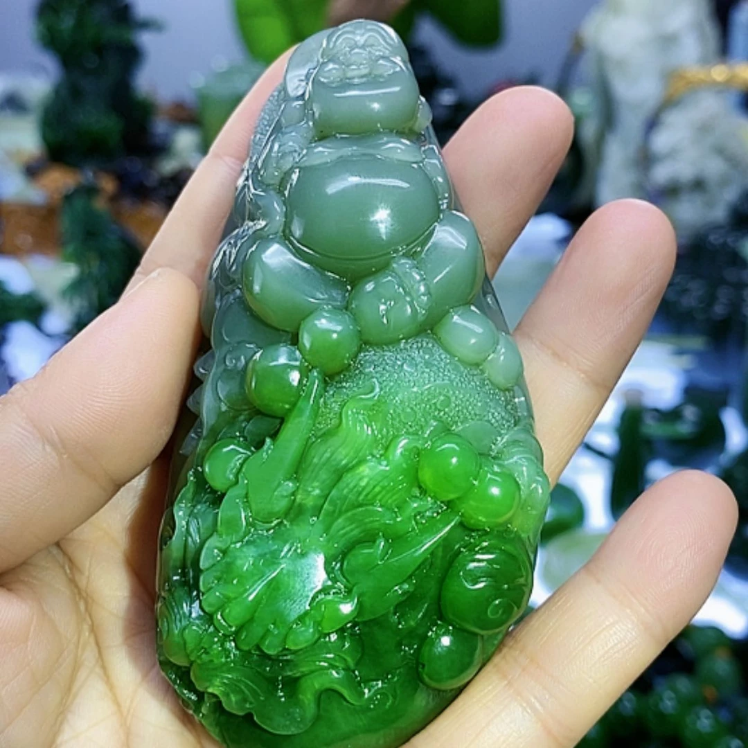 【闪购商品】和田玉(碧玉)把件未镶嵌