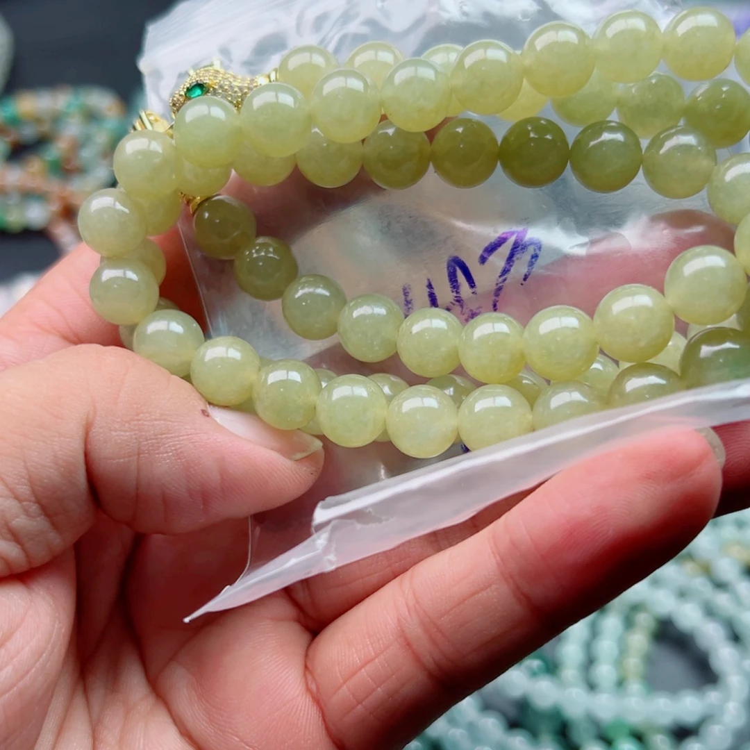 学***子定制翡翠未镶嵌缅甸天然翡翠A货