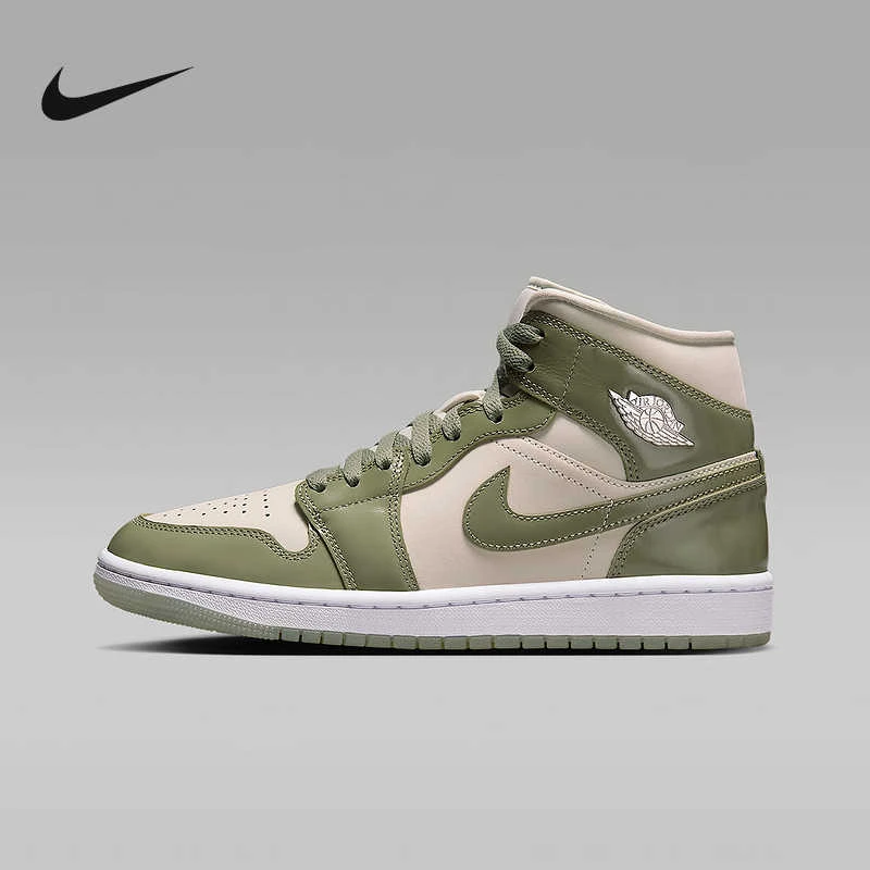 耐克NikeAir Jordan 1 Mid女子运动鞋2025春女鞋篮球鞋HF4079-003