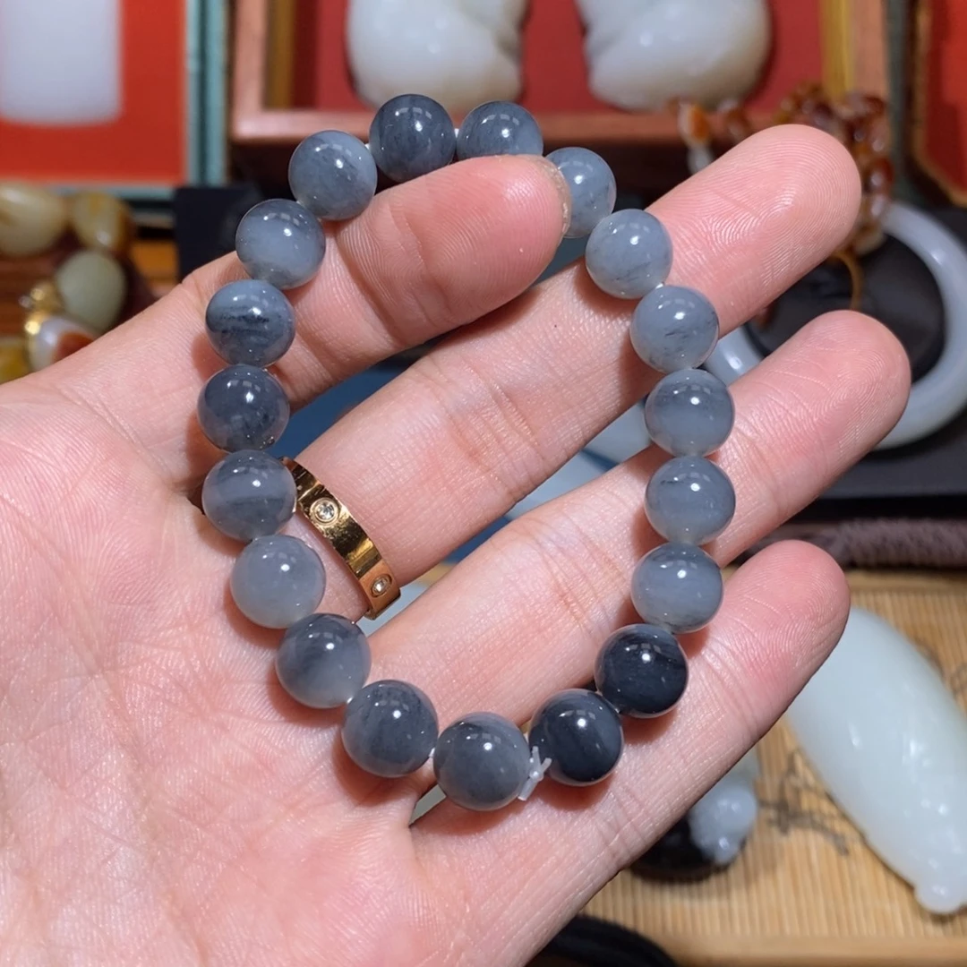 和田玉（糖玉）未镶嵌手链