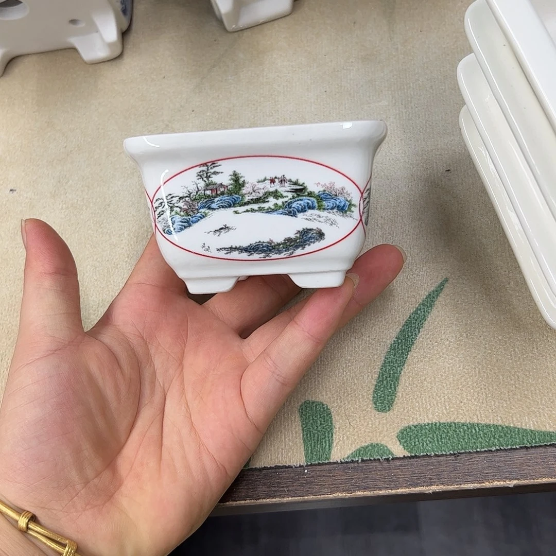 紫砂花盆441号瑕疵8.5/5cm