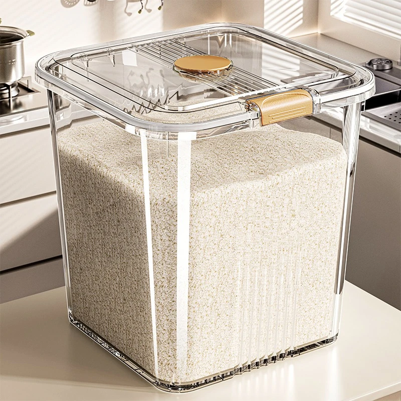 米桶家用防虫防潮密封桶装大米面粉杂粮罐容器大容量食品级储米缸