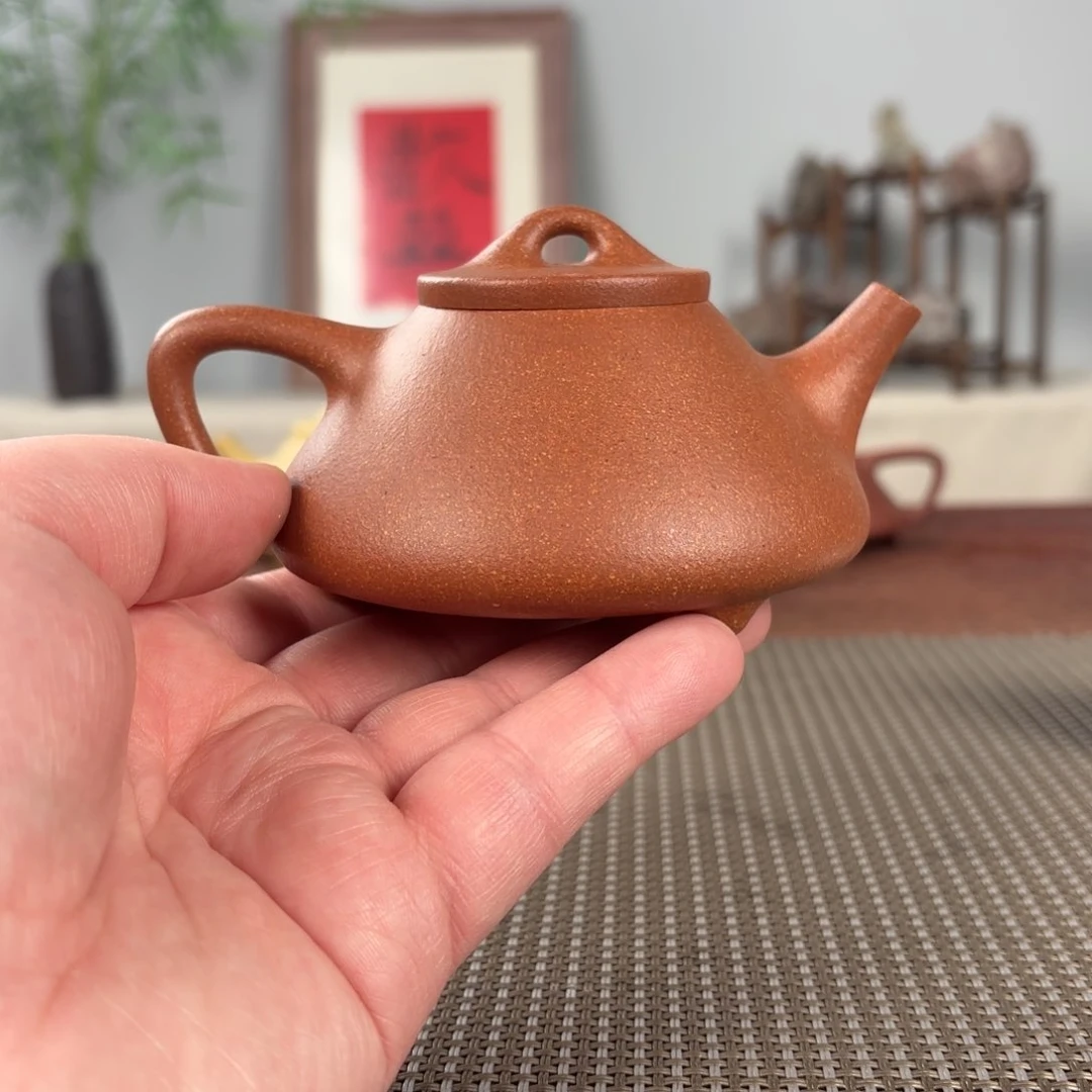 紫砂茶壶黄龙山原矿紫砂壶200