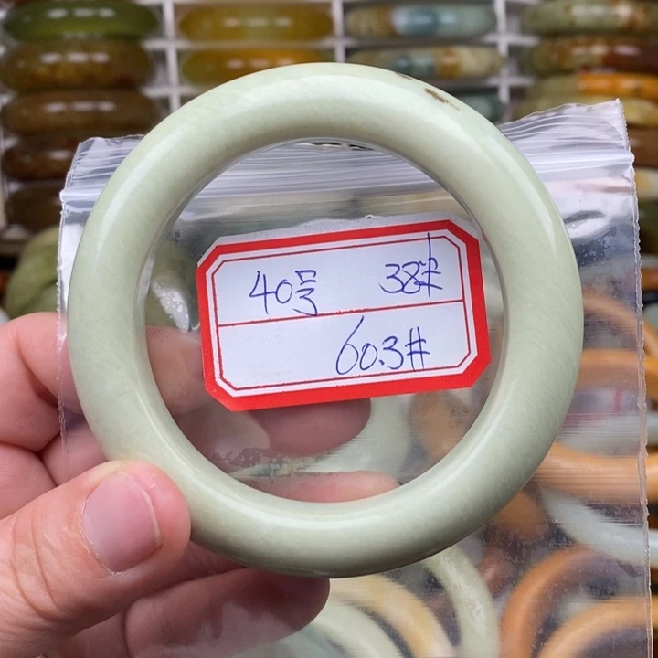 未镶嵌蛇纹石玉手绳