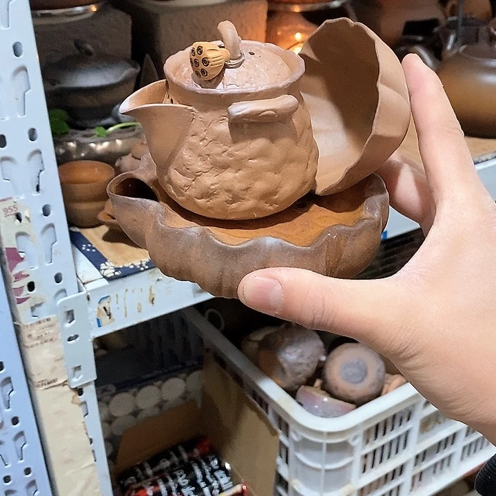 瓷片你说的不是那么简单……荷花的