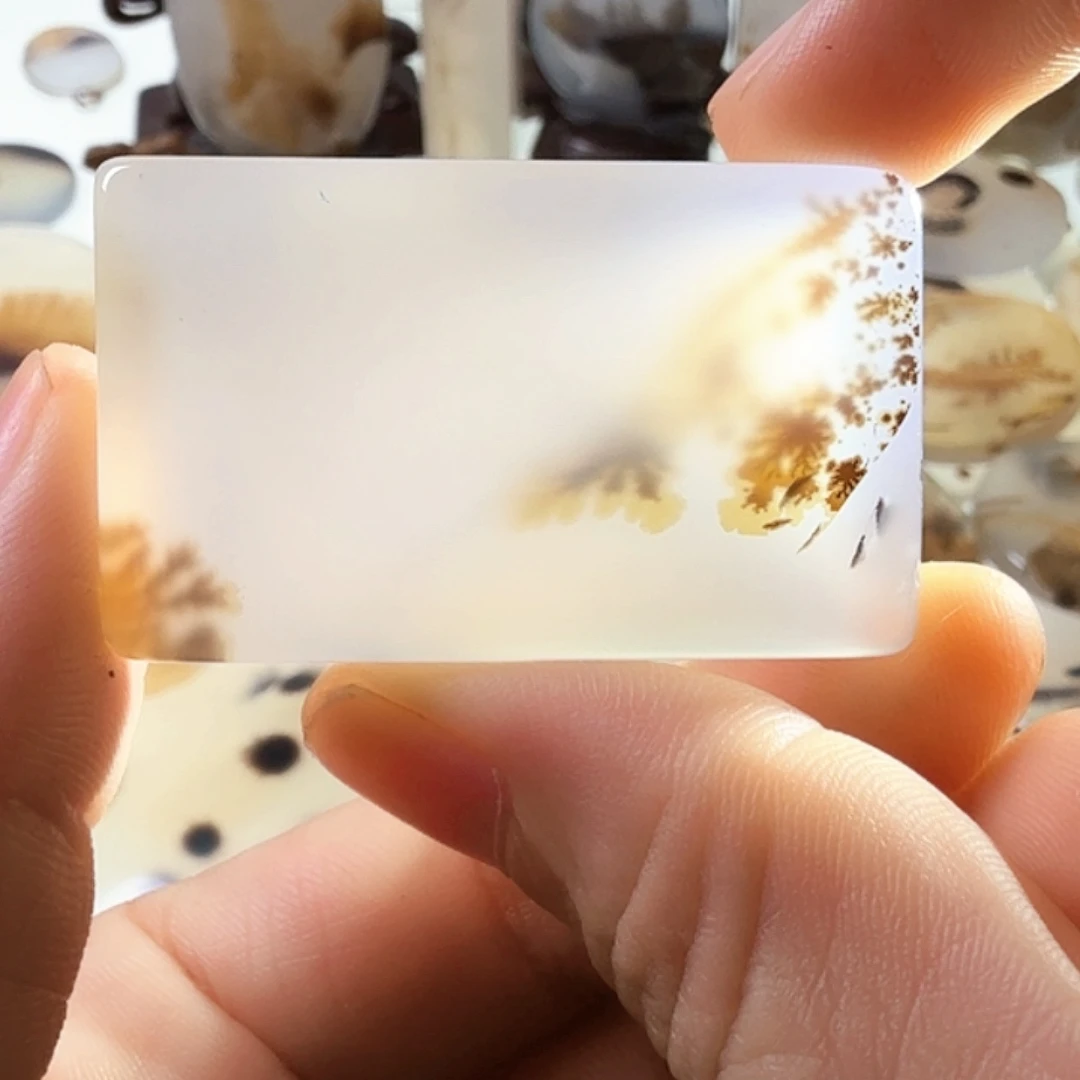 未镶嵌玛瑙/玉髓珠宝半成品