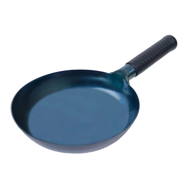 王十二家用平底锅无涂层平底煎锅铁锅煎饼牛排烙饼煎鸡蛋