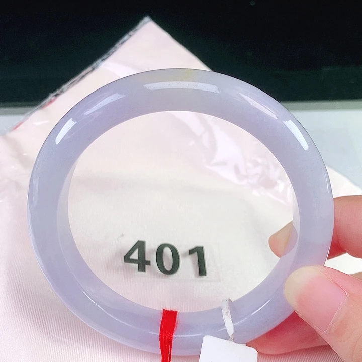 翡翠未镶嵌手镯61.5