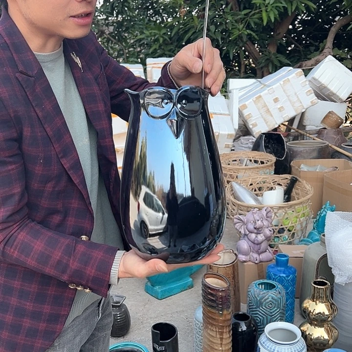 瓶高度30厘米口径12厘米微瑕捡漏