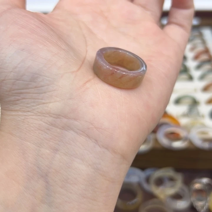 玛瑙/玉髓合金戒指131港11
