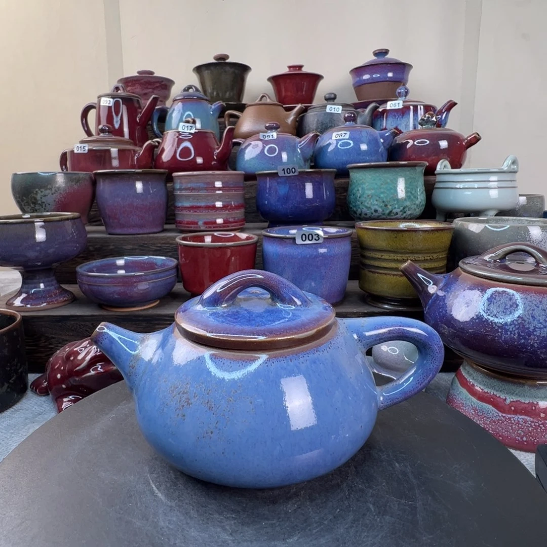 蓝炉钧石瓢满容200ml