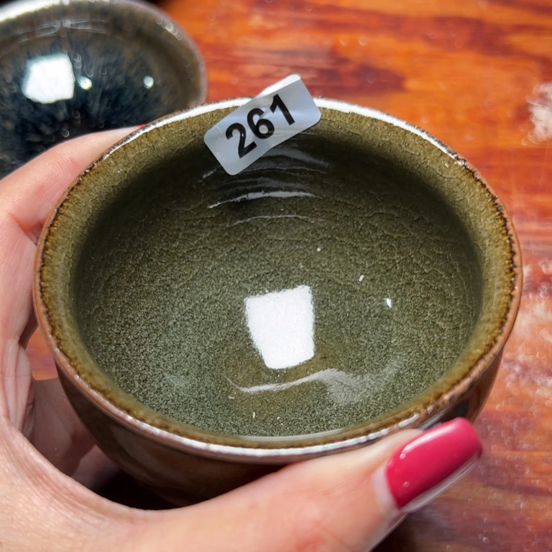 茶盏全手工原矿原釉建盏