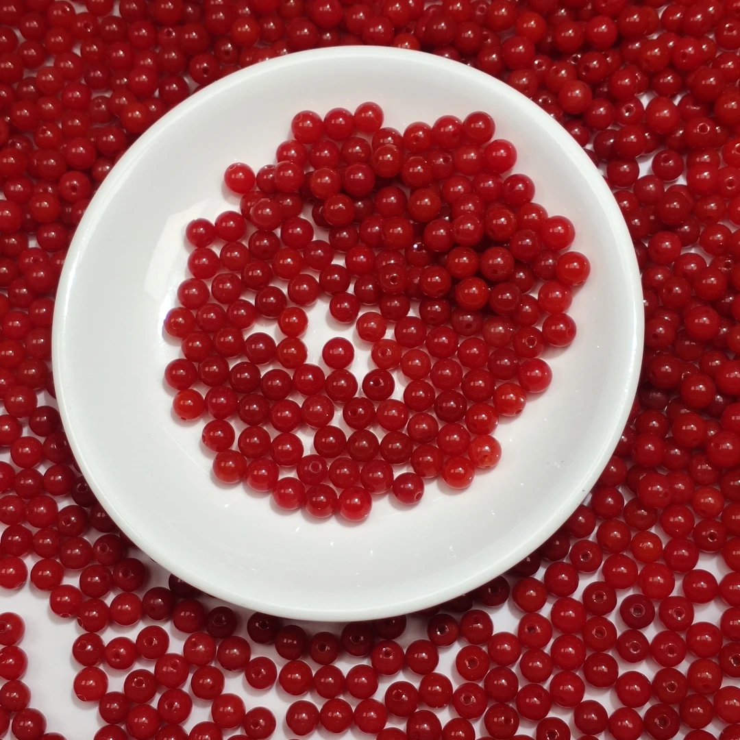 【散珠批发】W1548云南保山色6MM*40颗