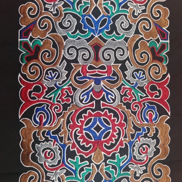 绣花桌旗220x36cm适合1.6至1.7米桌子装饰