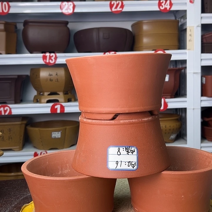 紫砂花盆我也好想