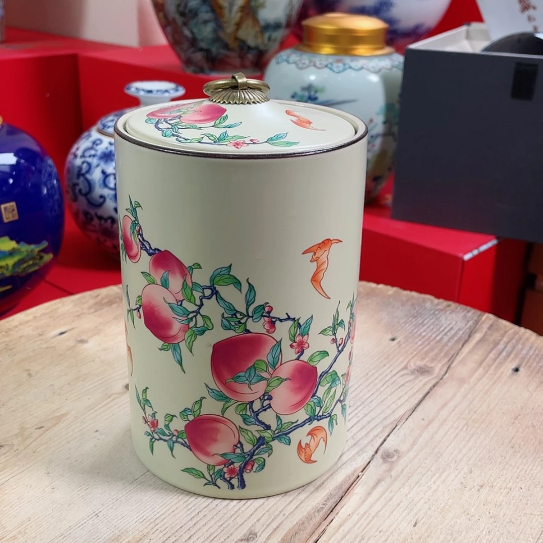 【闪购商品】罐陶瓷茶叶罐密封罐