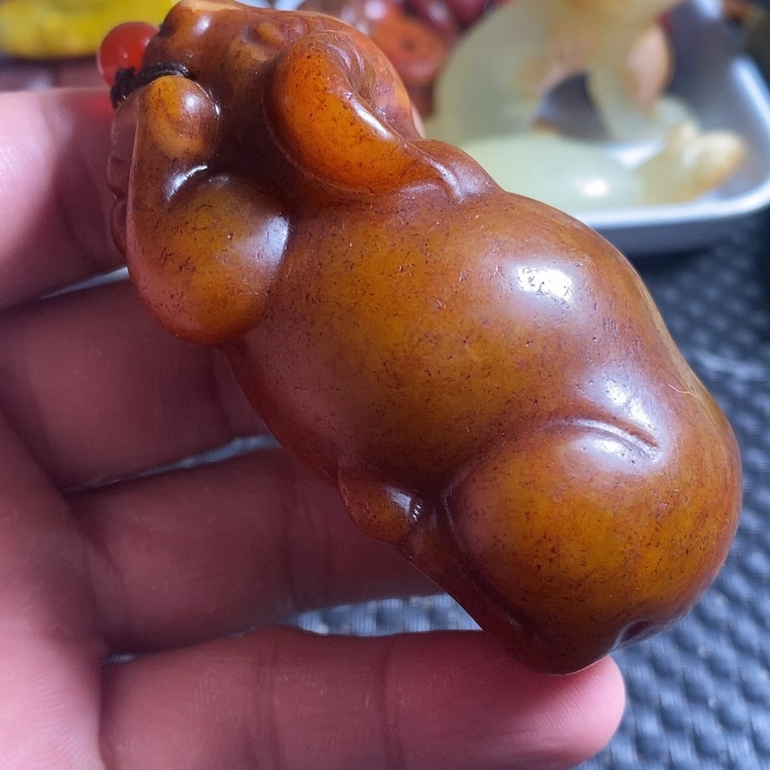 蛇纹石玉合金颈饰