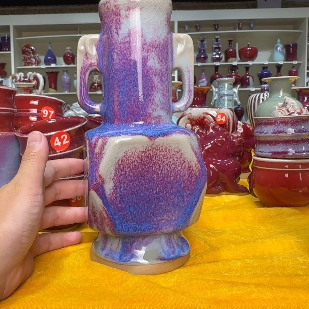 摆件郑家钧窑摆件