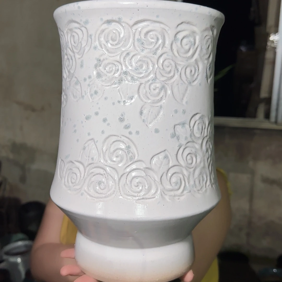 紫砂花盆高30口20