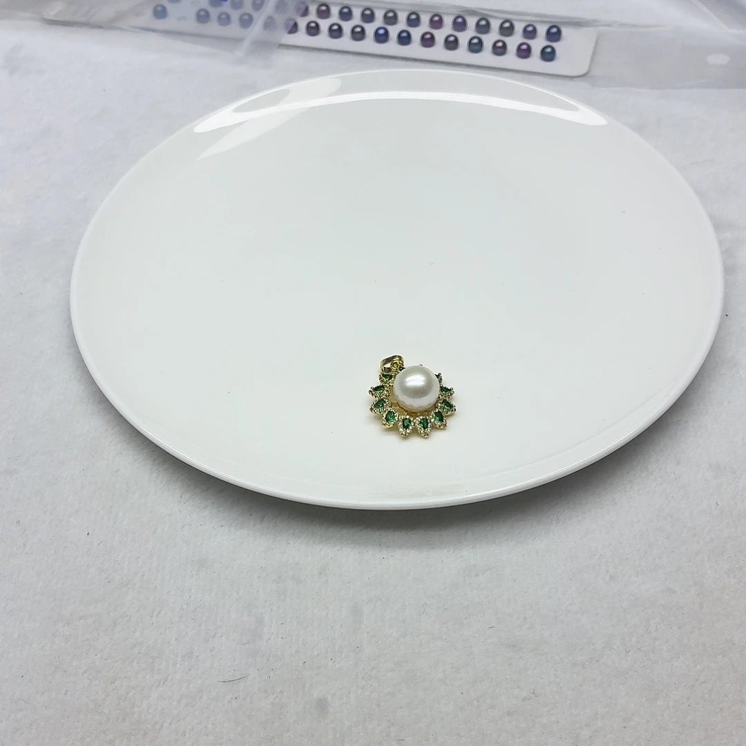 草***花淡水珍珠项链未镶嵌B23