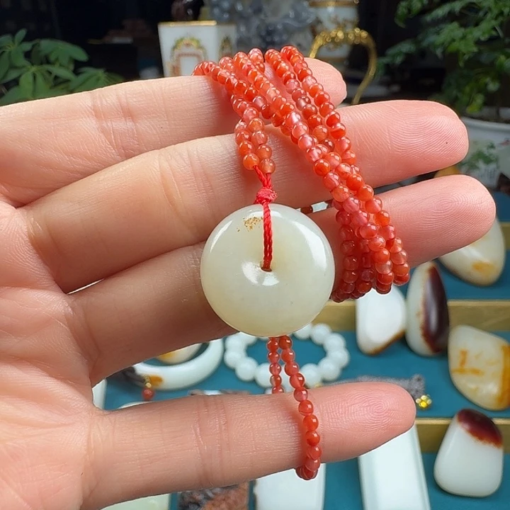凡门玉府 精品和田玉 平安扣