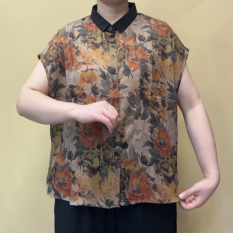 90-200斤特大码妈妈装夏季加肥加大休闲短袖衬衫中老年女方领衬衣