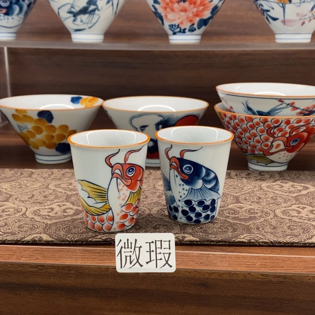 釉下彩手工绘制手工绘制