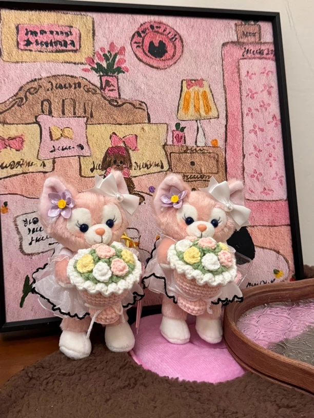 直播 编号【486-550】噗噗家可爱少女包包挂件手作摆件钥匙扣