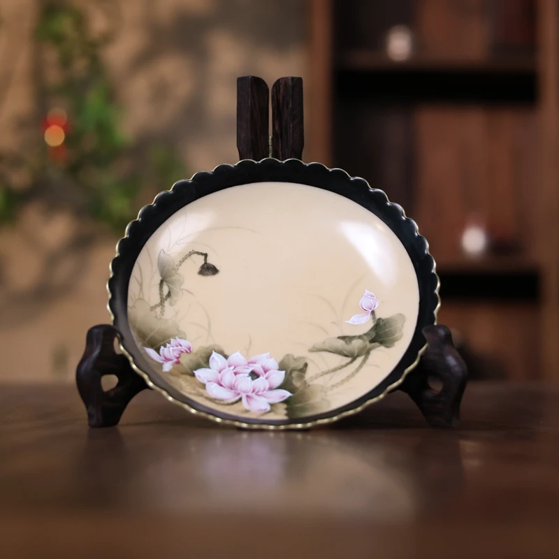 【见珊】【知艺山房】荷花壶承（言0130）