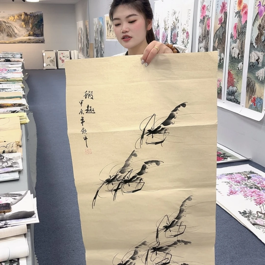 国画国画作品纯手绘作品