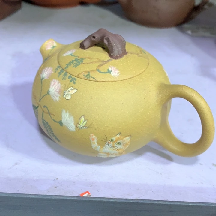 紫砂茶壶原矿手工224