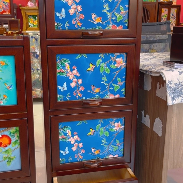 盖子款瓷板画艺术作品