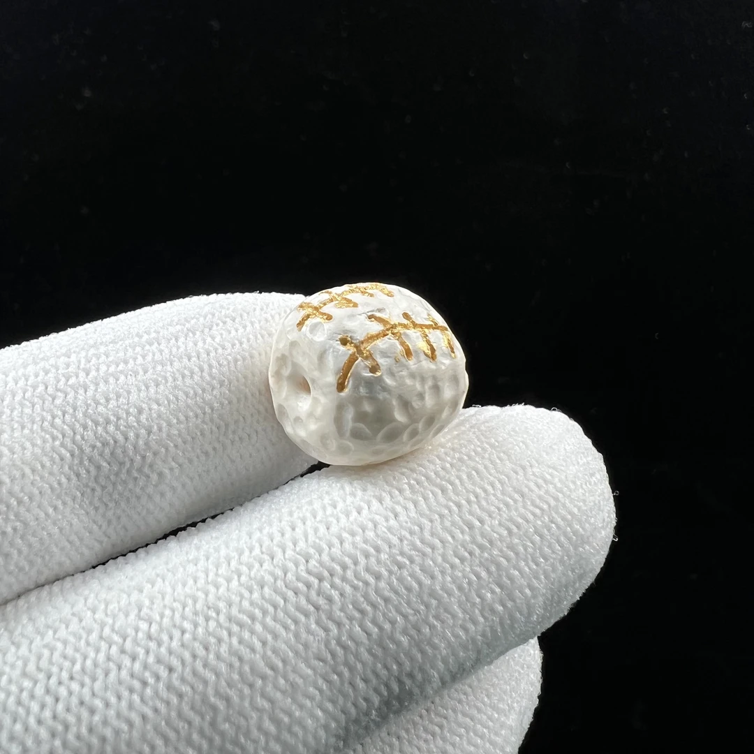 X7586天然猛犸牙 配饰 13.6*12.7mm支持鉴定 假一罚四