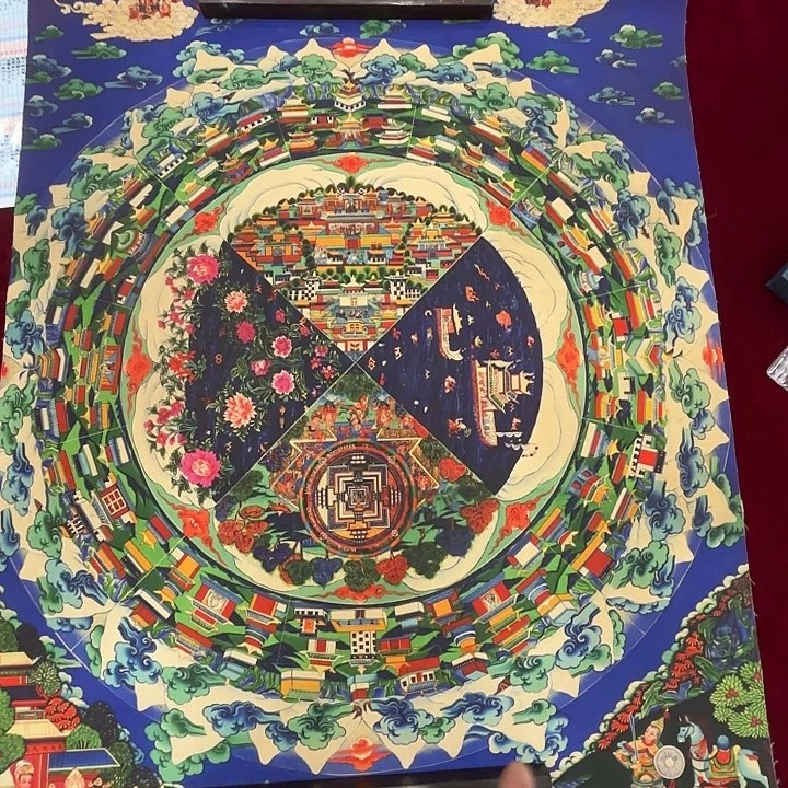 卷轴画唐卡作品欣赏