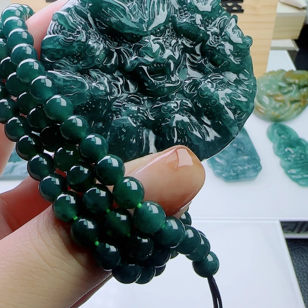 翡翠未镶嵌颈饰11111111！1111