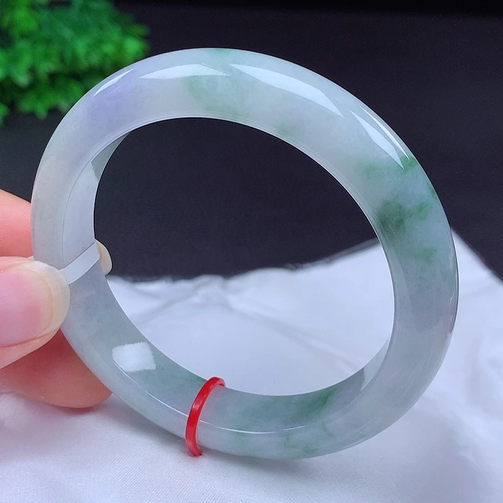 翡翠未镶嵌手镯57圈431123