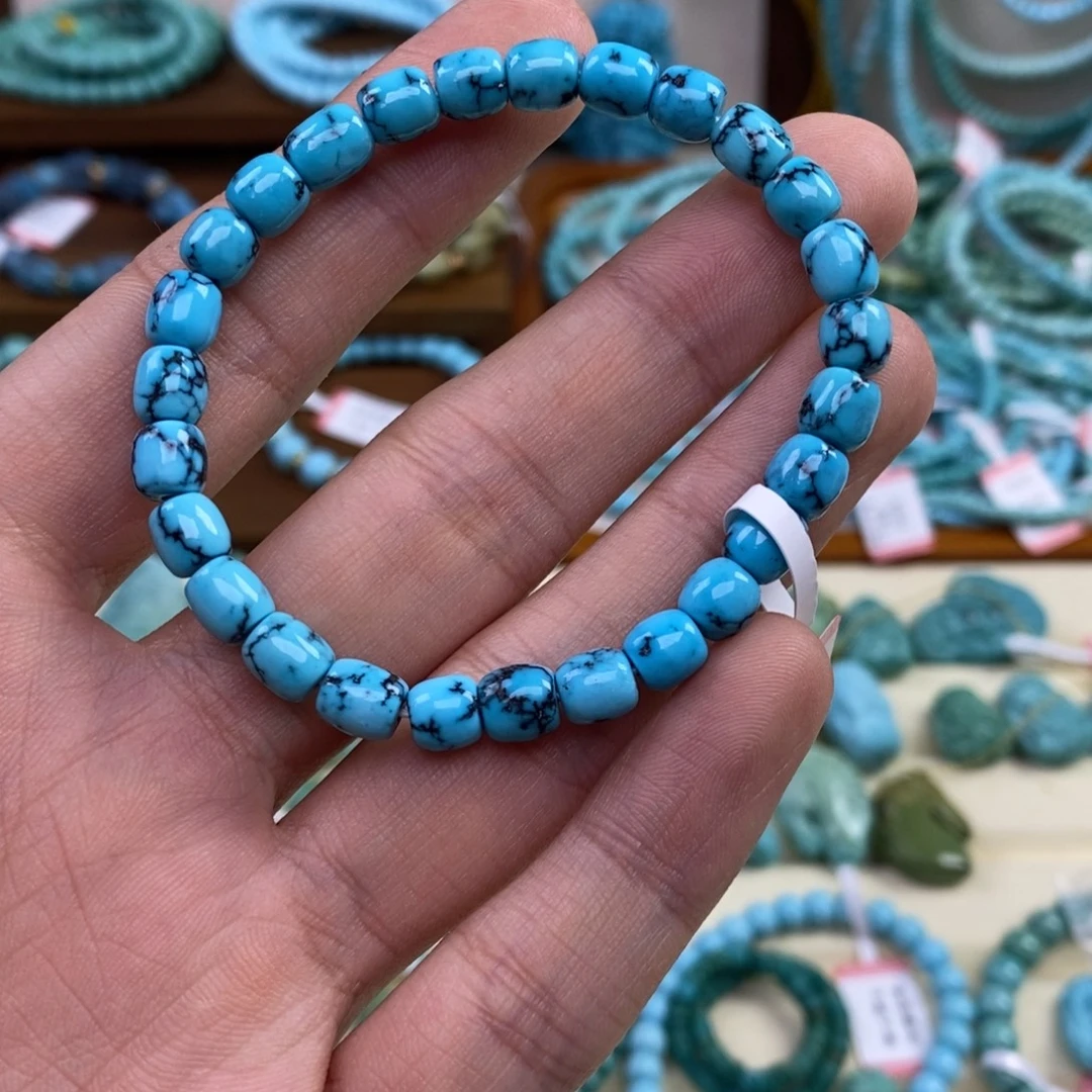 绿松石未镶嵌手串