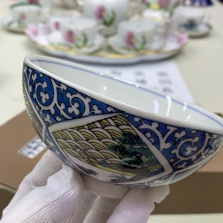 摆件口径12进口瓷器