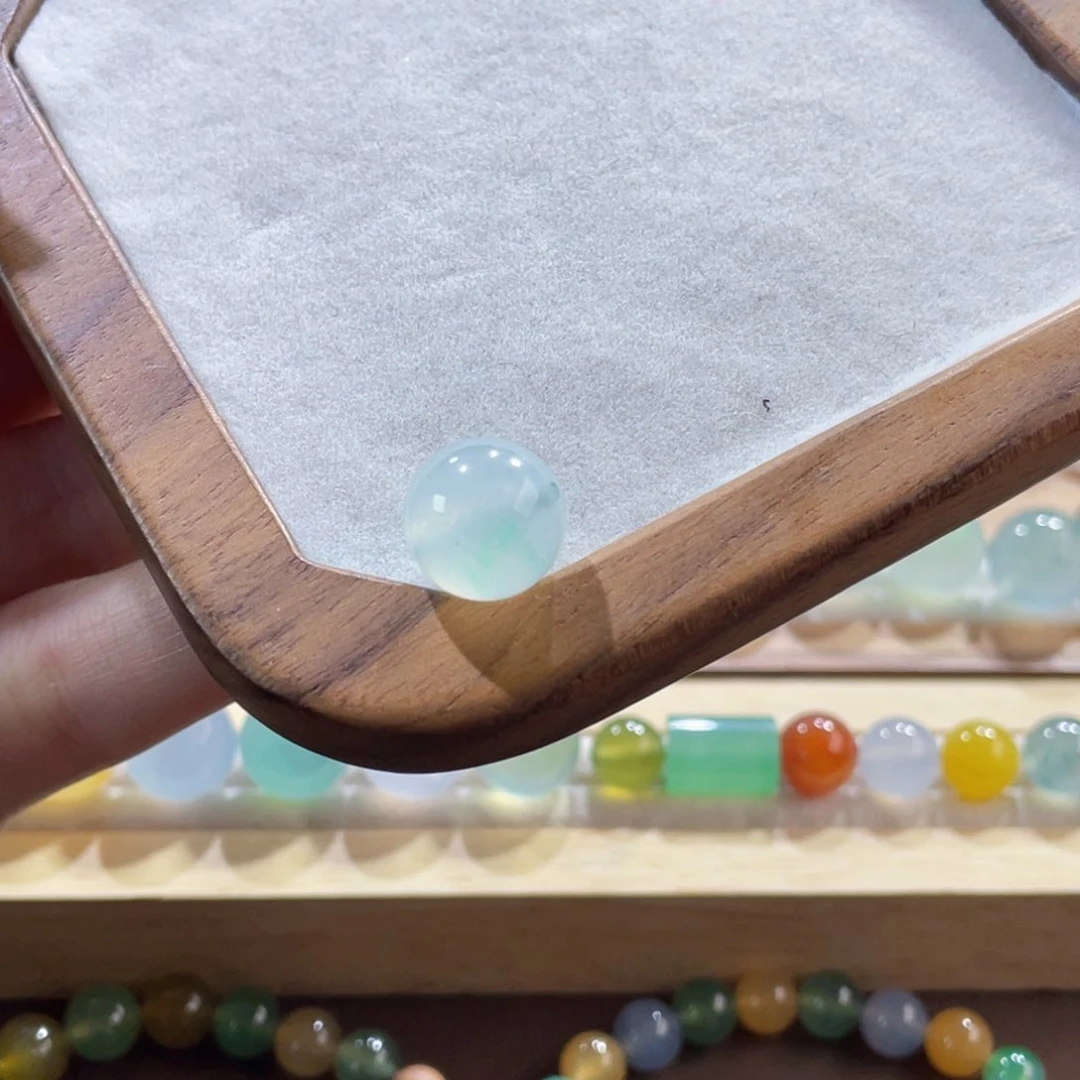 翡翠手链未镶嵌翡翠手链未镶嵌单珠