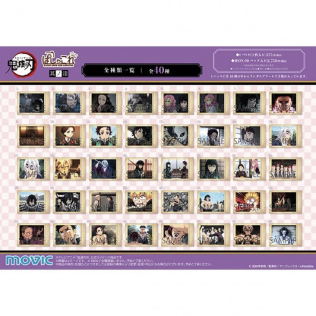 鬼灭之刃 柱训练篇拍立得盲袋（默认代拆）