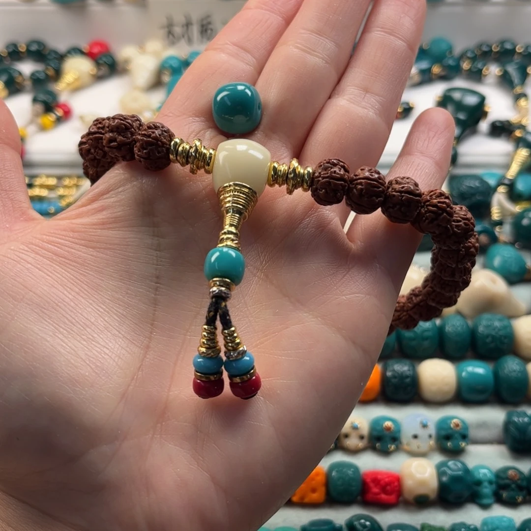 大***坤琉璃颈饰琉璃配饰12