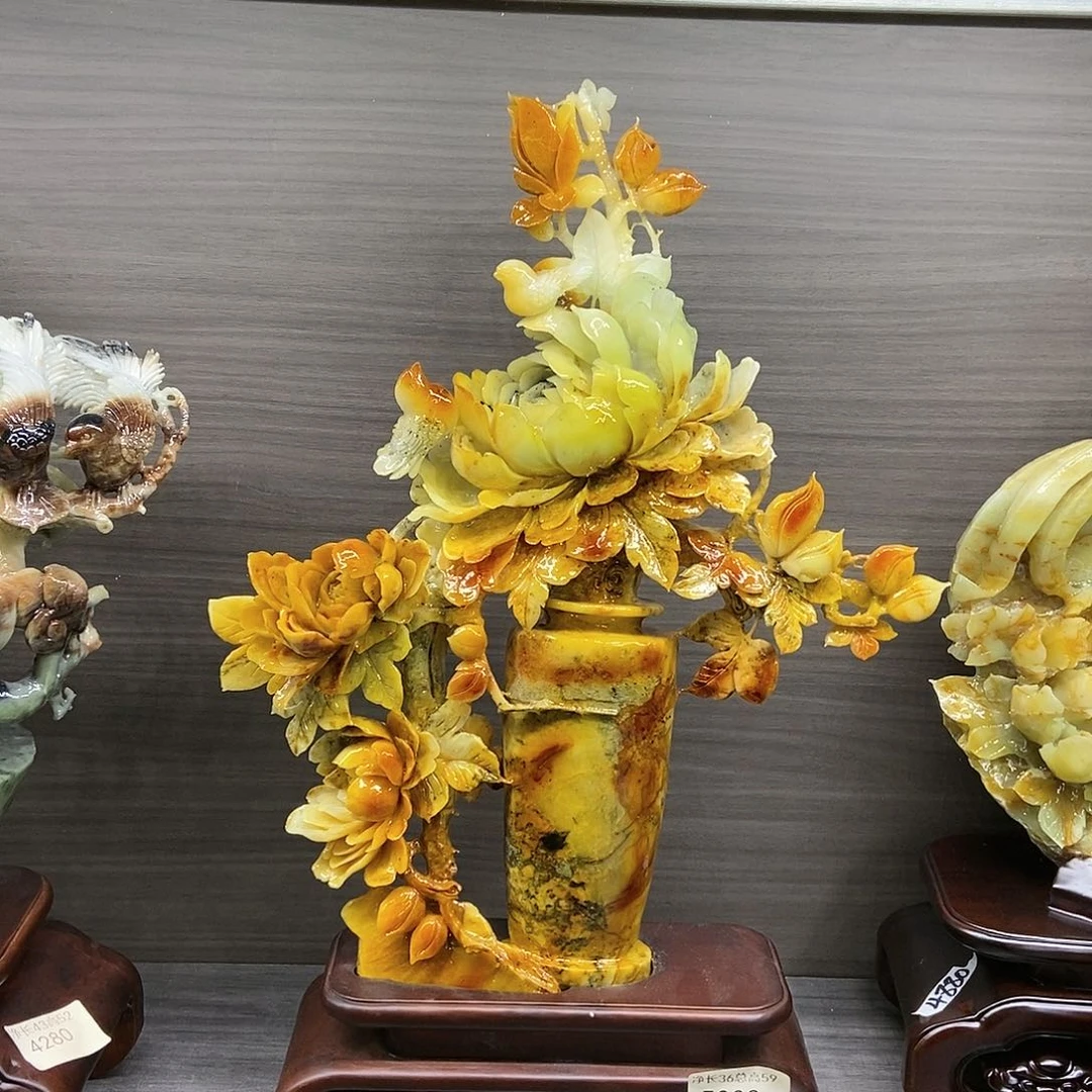 【闪购商品】未镶嵌蛇纹石玉家居摆件